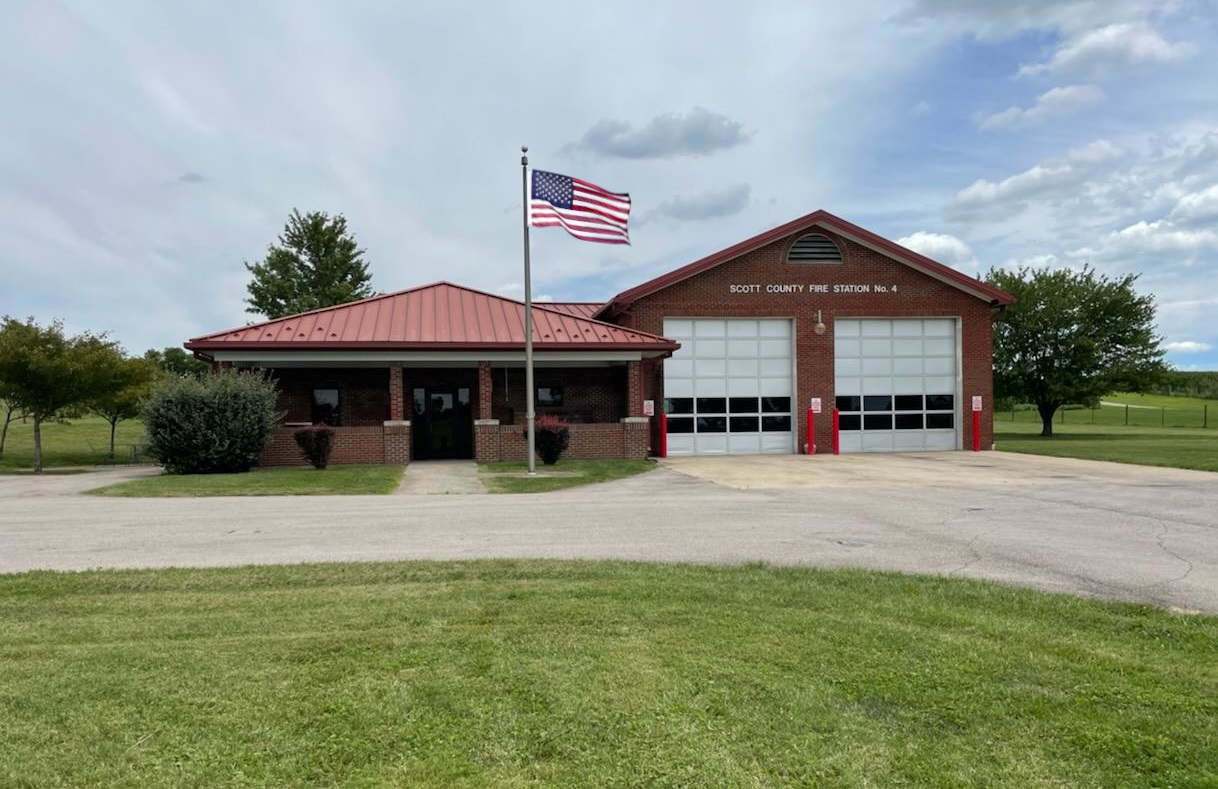 Scott County Fire Station 4 on Newtown Pike